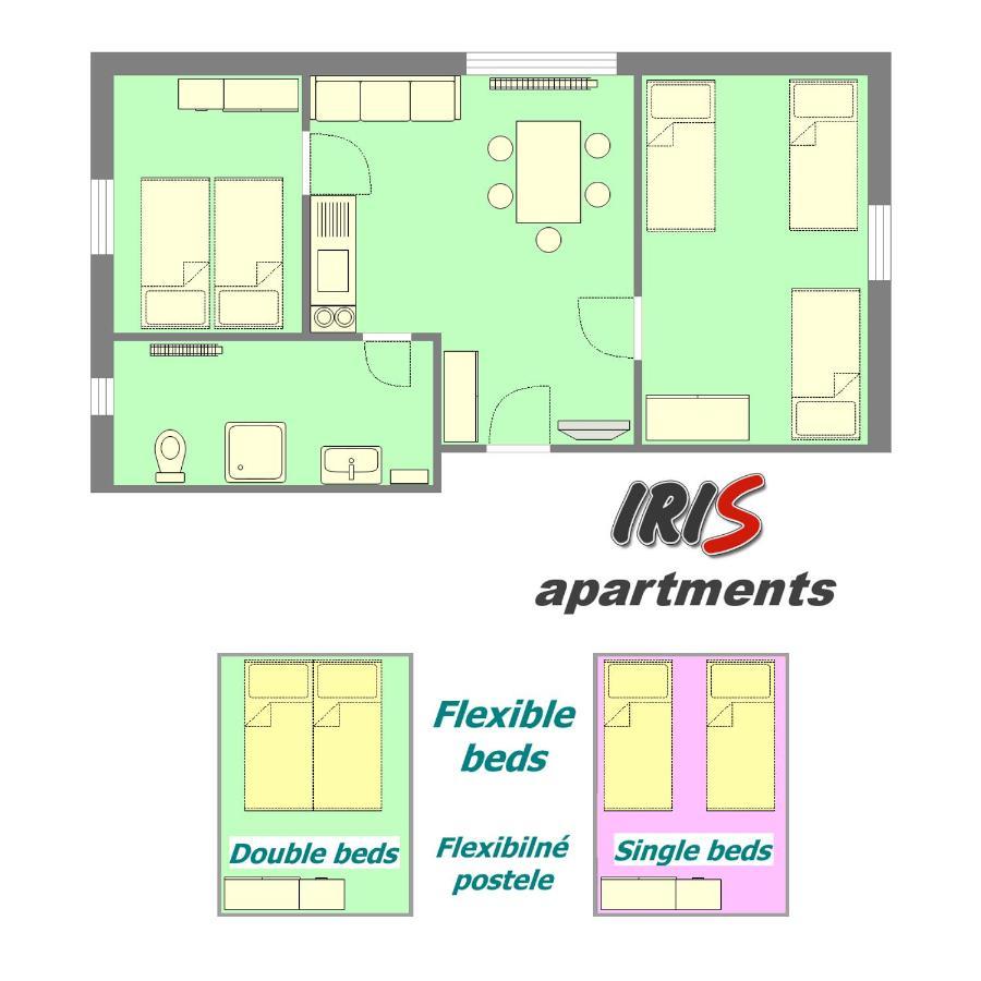 Apartments Iris Liptovský Mikuláš Εξωτερικό φωτογραφία