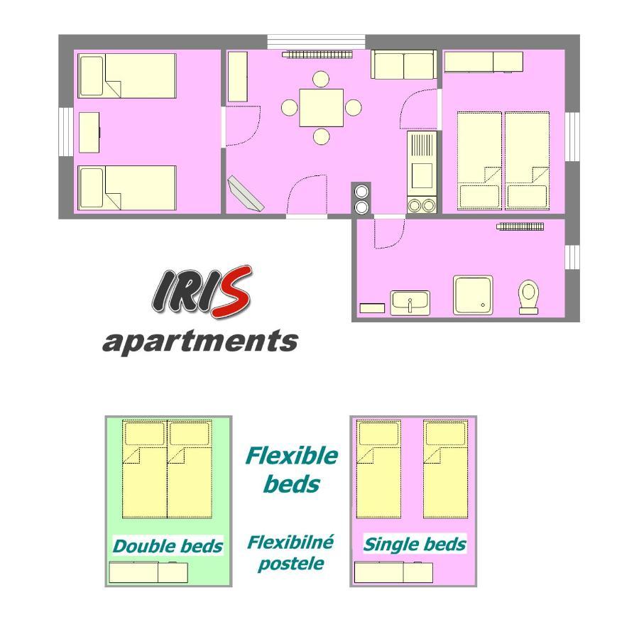 Apartments Iris Liptovský Mikuláš Εξωτερικό φωτογραφία